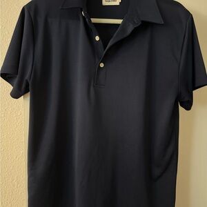 Taylor Stitch Dark Blue Polo Shirt